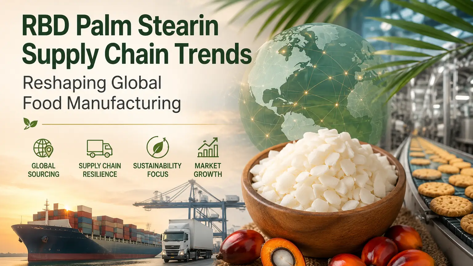 RBD Palm Stearin Supply Chain Trends Reshaping Global Food Manufacturing