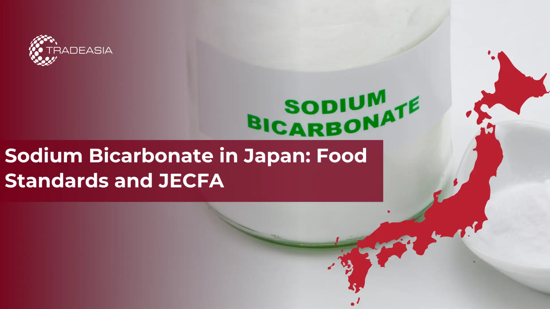 El bicarbonato de sodio en Japón: normas alimentarias y JECFA