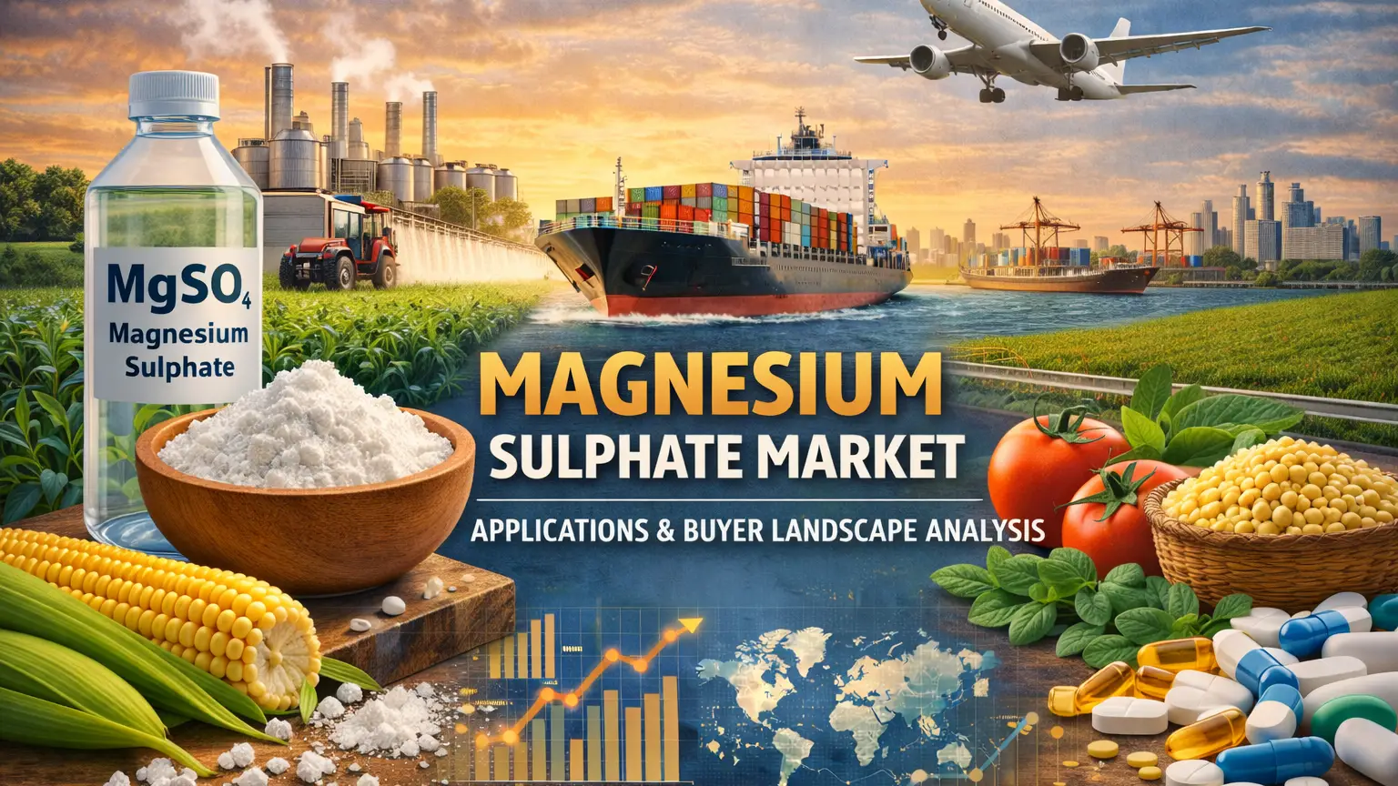 Mercado de sulfato de magnesio: aplicaciones y análisis del panorama de compradores