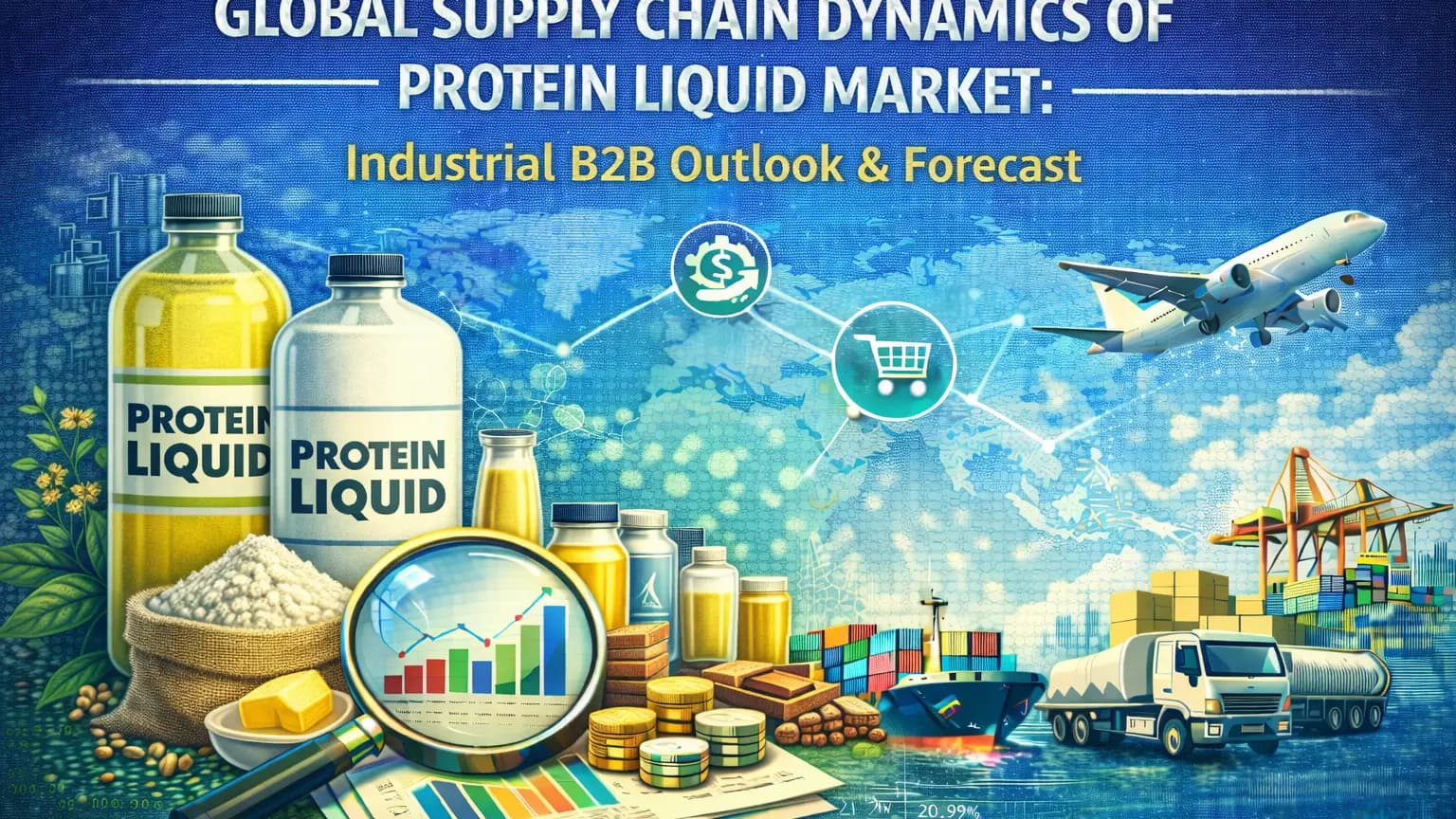 Dinámica de la cadena de suministro global de proteínas líquidas: perspectivas y pronósticos del B2B industrial