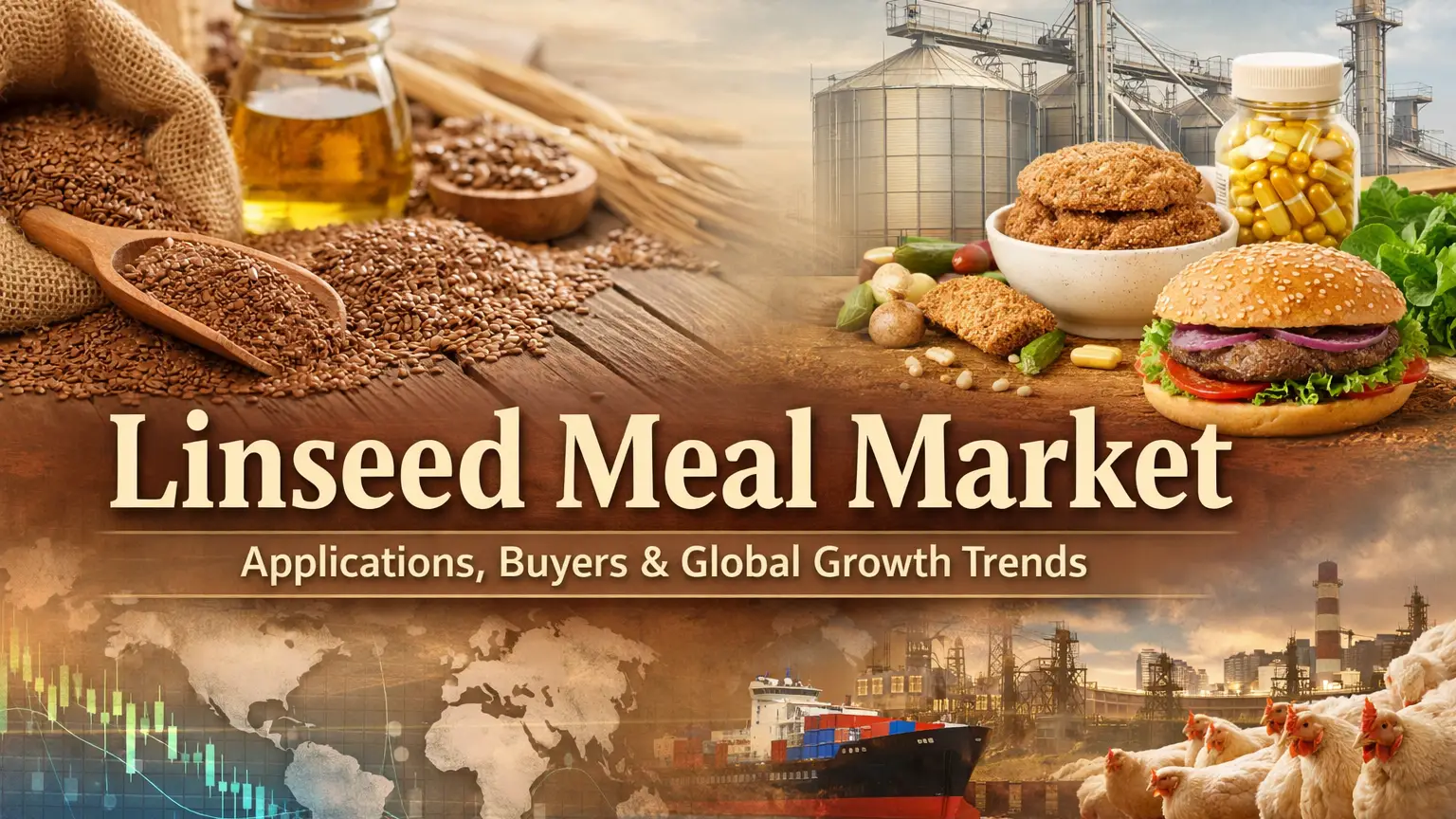 Perspectivas del mercado de harina de linaza: aplicaciones, compradores y tendencias de crecimiento mundial