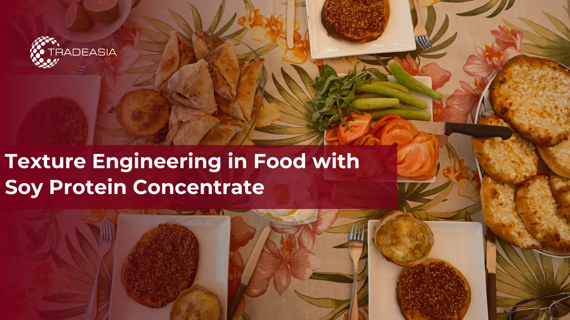 Ingeniería de texturas en alimentos con concentrado de proteína de soja