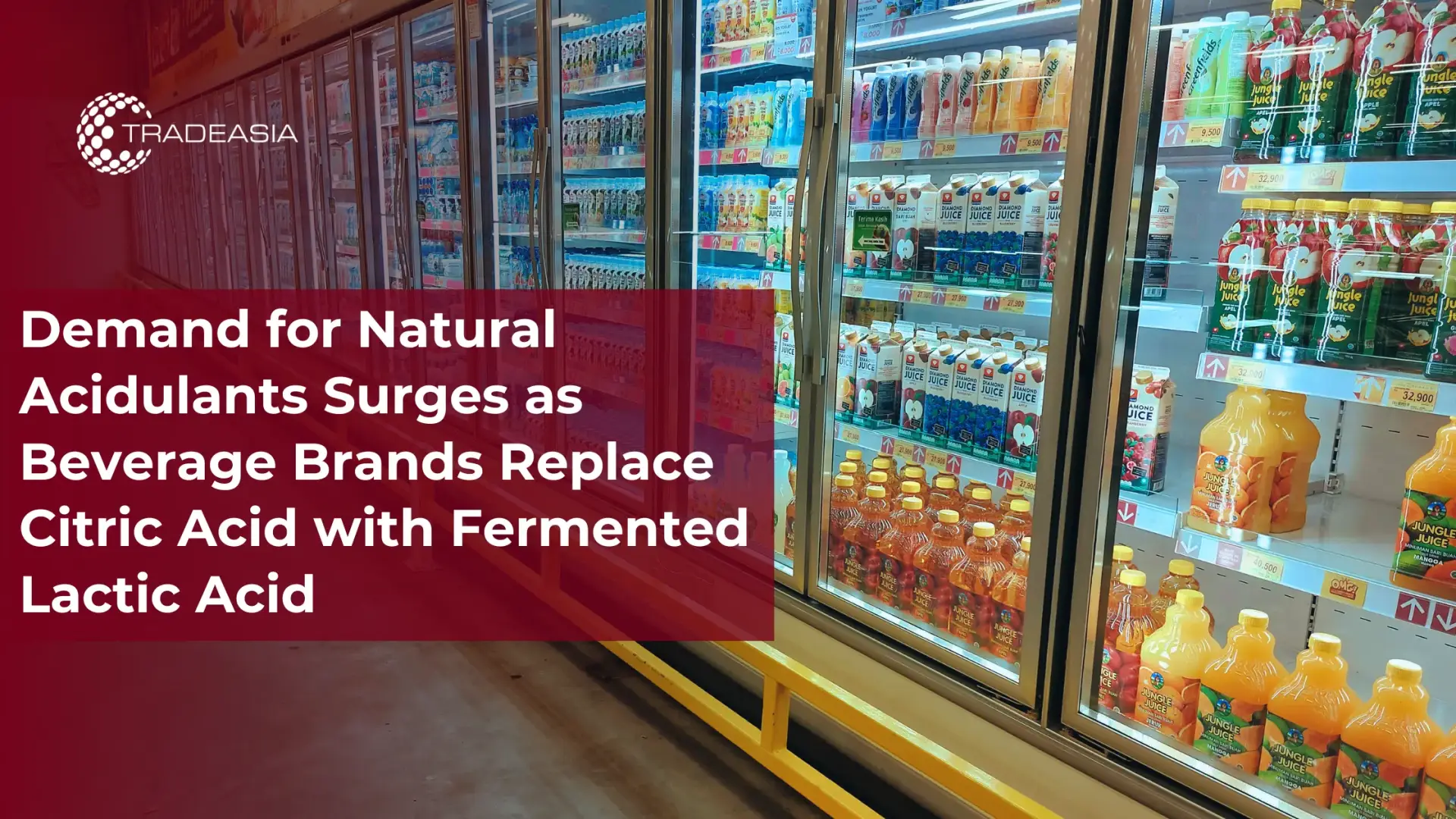 Demand for Natural Acidulants Surges as Beverage Brands Replace Citric Acid with Fermented Lactic Acid