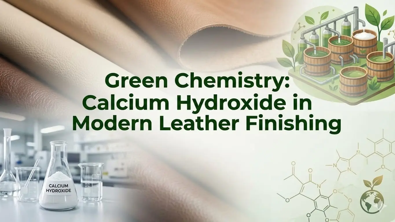 皮革表面处理中的绿色化学:氢氧化钙在现代可持续加工中的作用