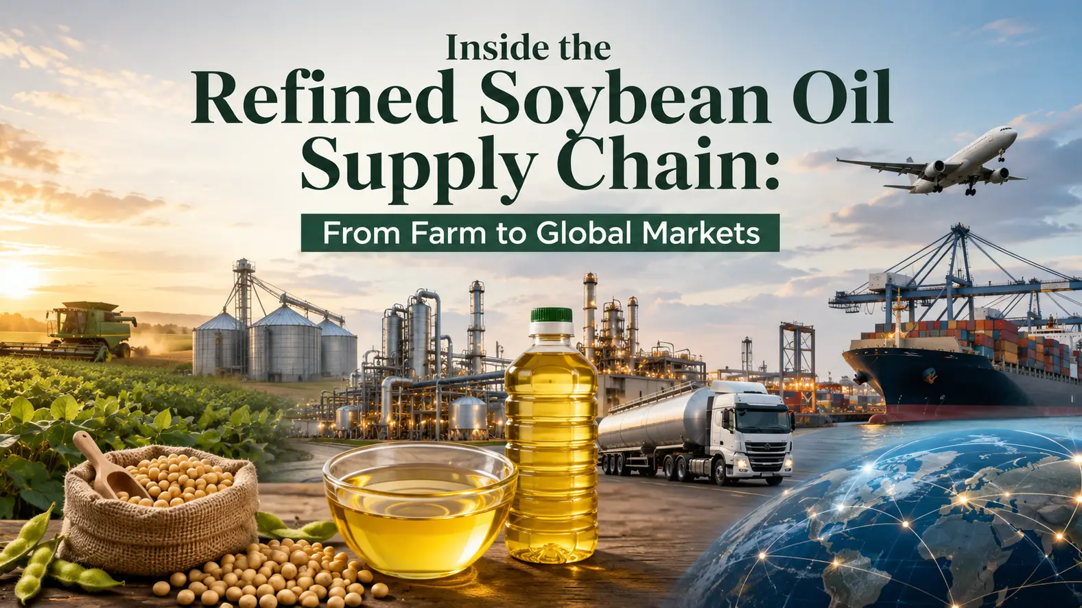 Inside the Refined Soybean Oil Supply Chain: From Farm to Global Markets