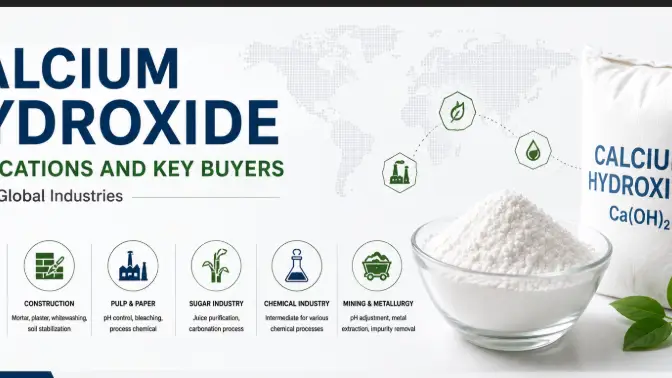 Calcium Hydroxide Applications and Key Buyers Across Global Industries
