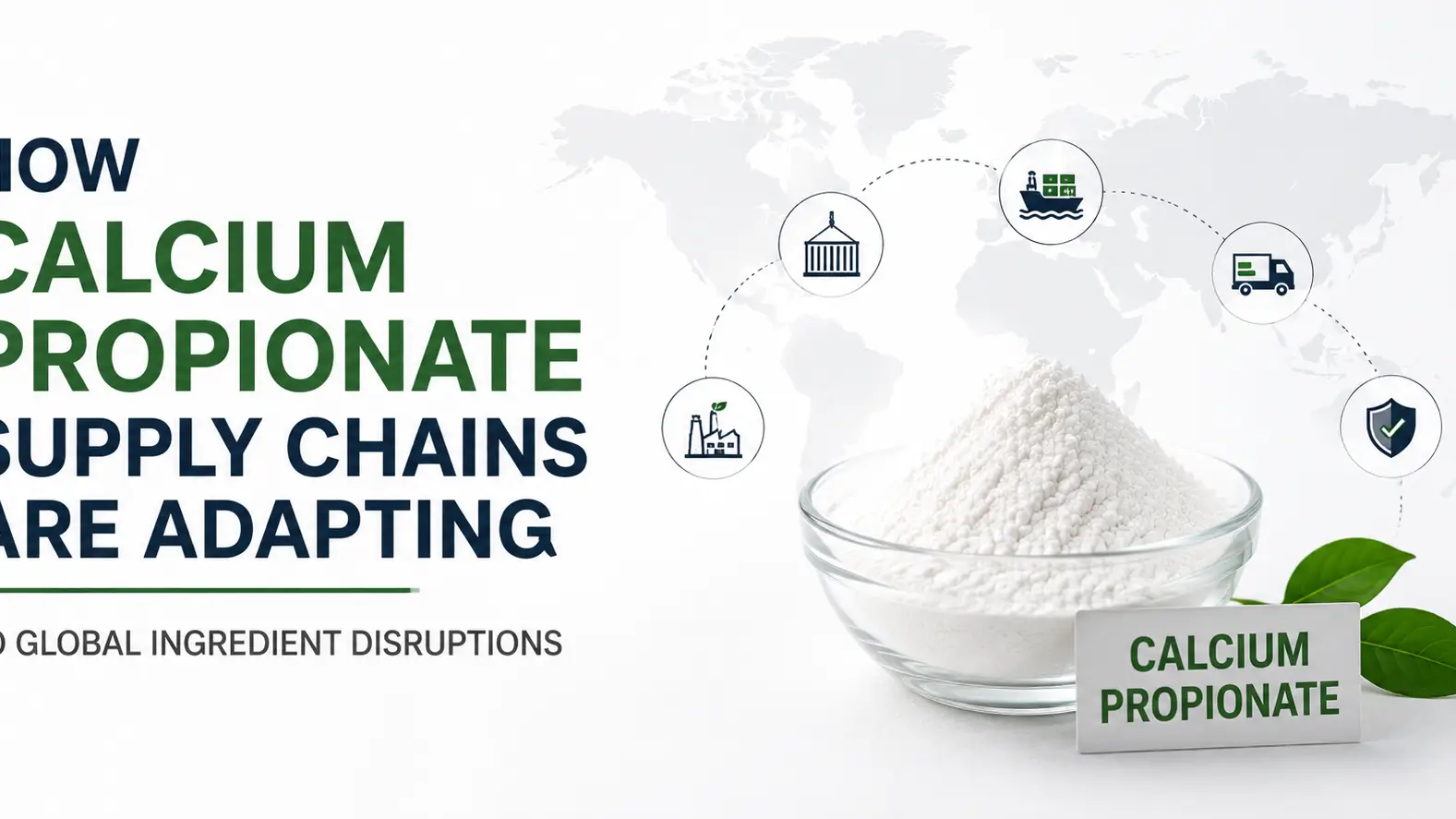 How Calcium Propionate Supply Chains Adapt to Global Ingredient Disruptions