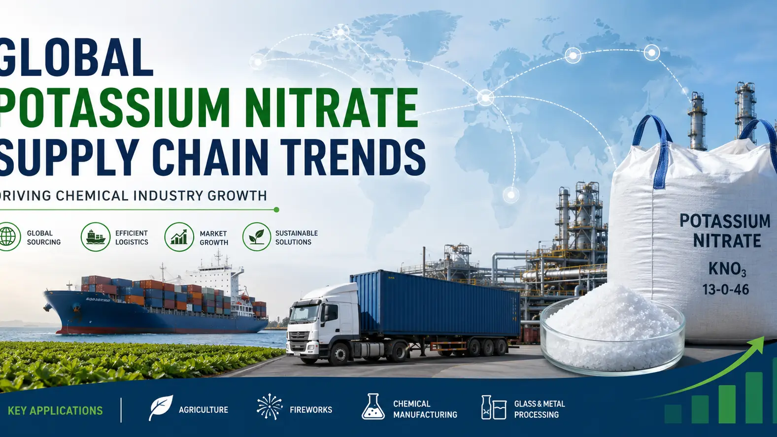 Global Potassium Nitrate Supply Chain Trends Driving Chemical Industry Growth