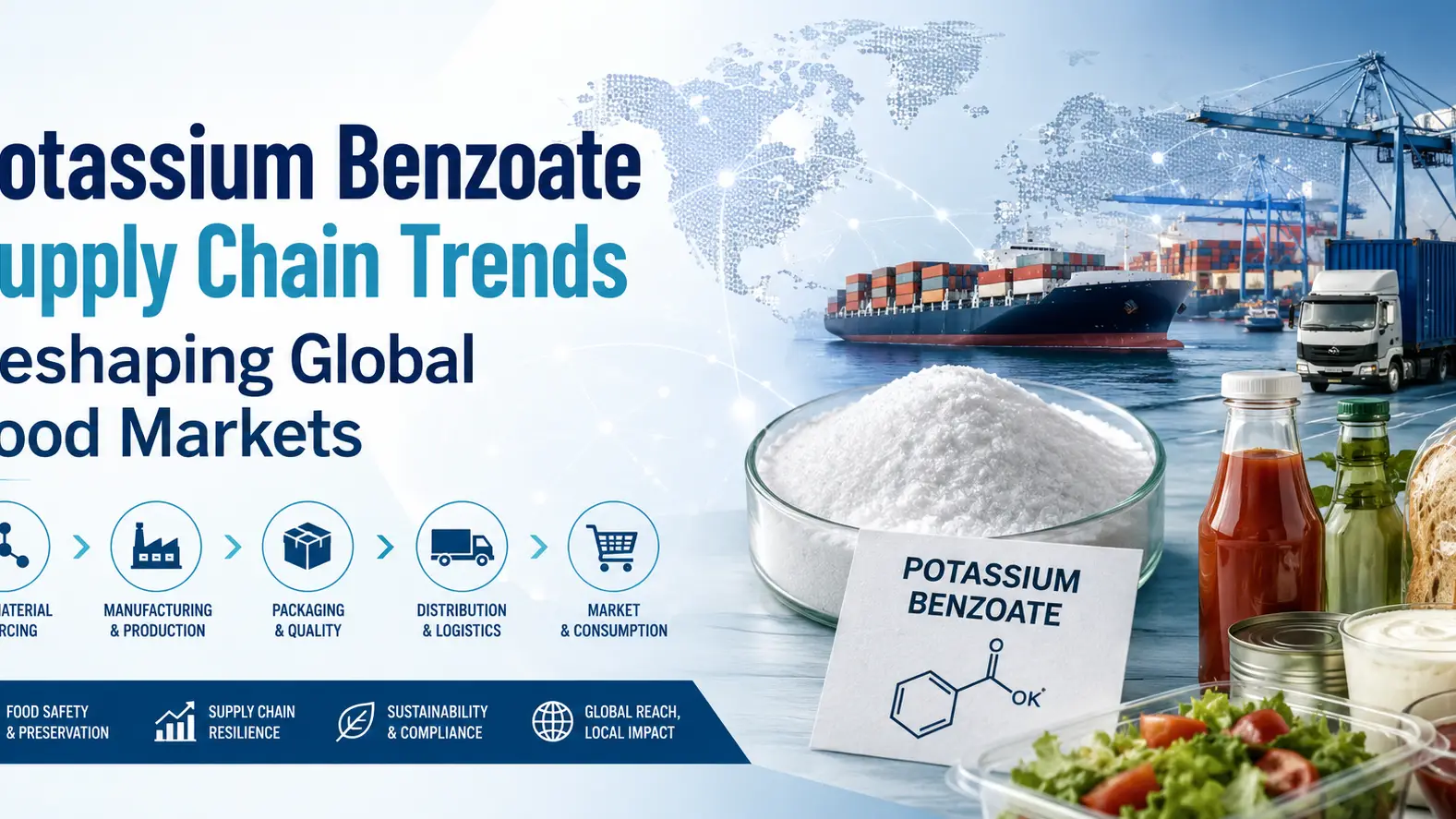 Potassium Benzoate Supply Chain Trends Reshaping Global Food Markets