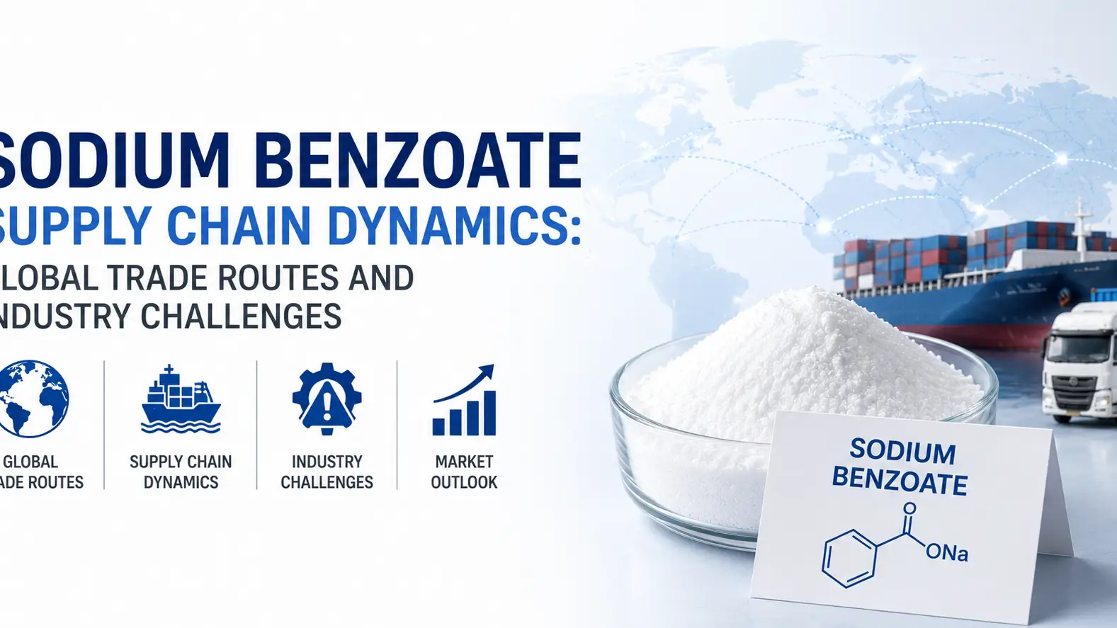 Sodium Benzoate Supply Chain Dynamics: Global Trade Routes & Industry Challenges