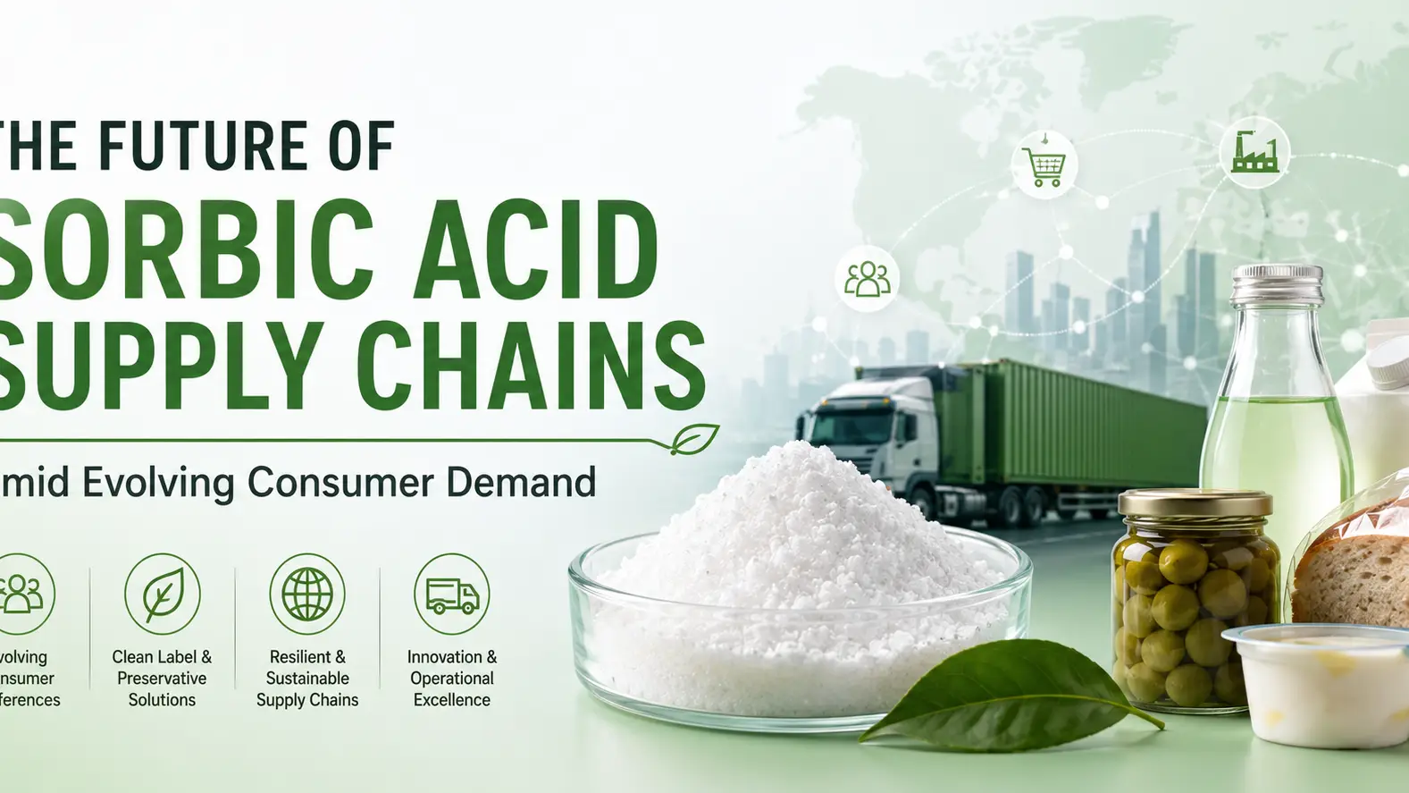 The Future of Sorbic Acid Supply Chains Amid Evolving Consumer Demand