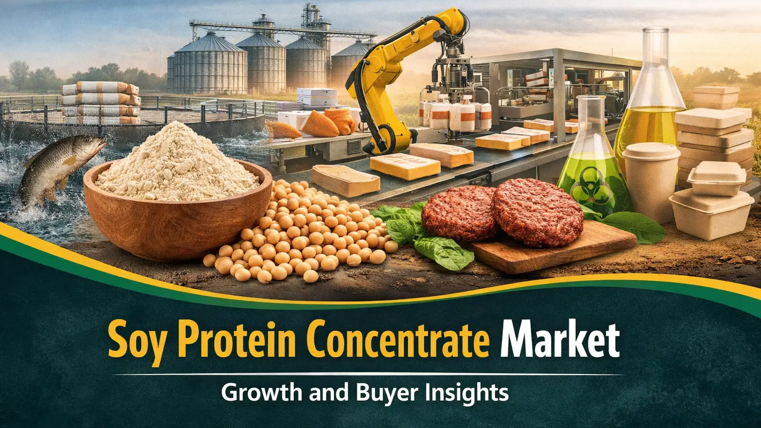 Tendencias del mercado de concentrado de proteína de soja, compradores y perspectivas de aplicaciones