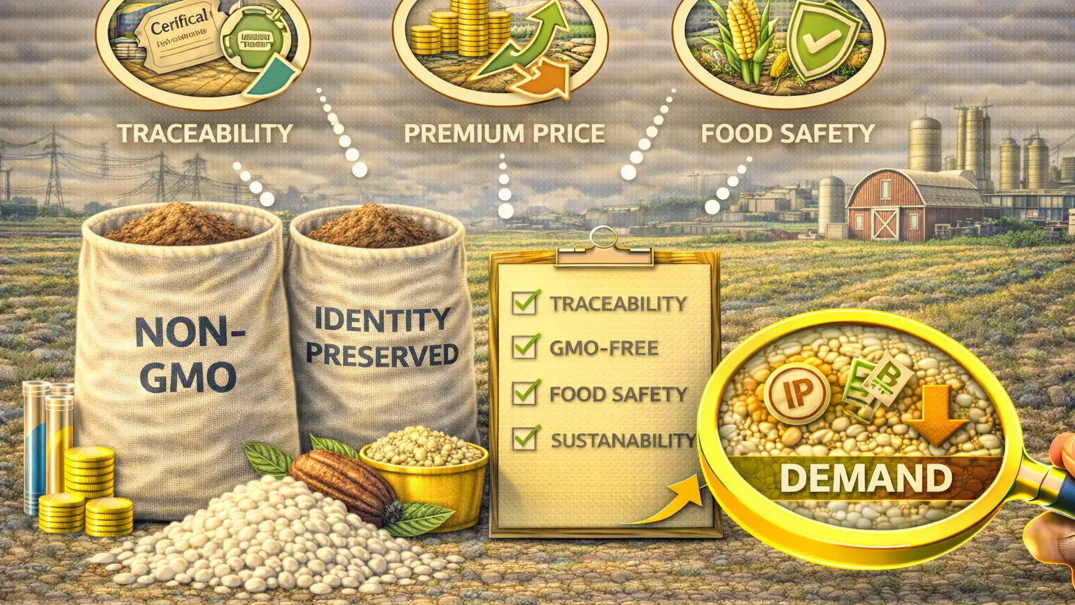 How Non-GMO and Identity-Preserved Demand Is Changing the Market