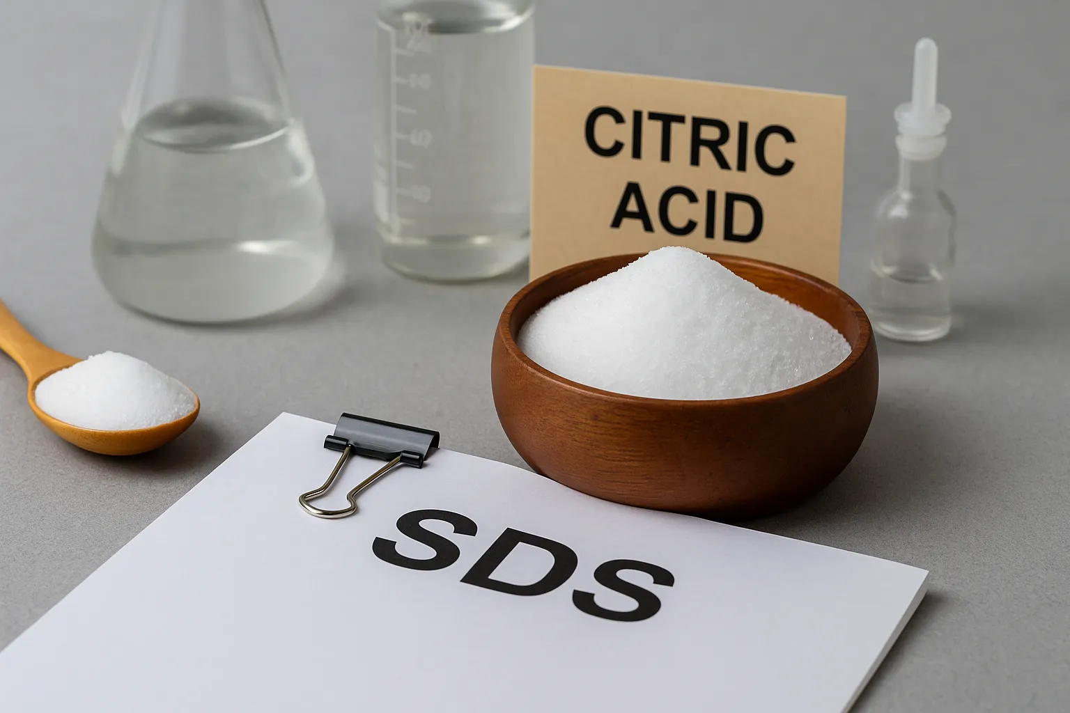 Why the Citric Acid Monohydrate SDS Matters for Every Manufacturer Using E330