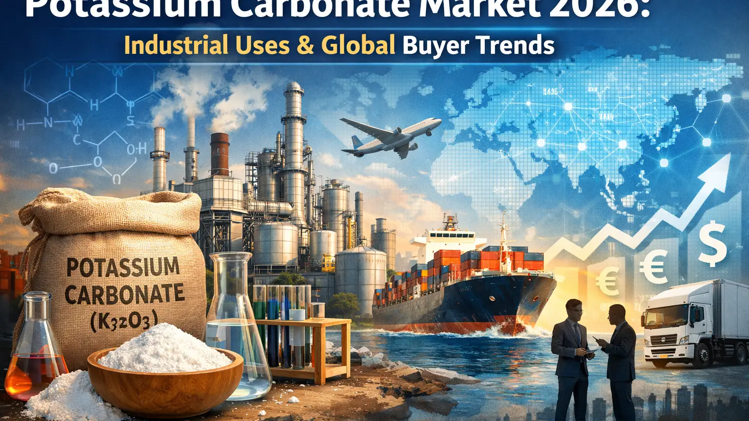 Potassium Carbonate Market 2026: Industrial Uses & Global Buyer Trends