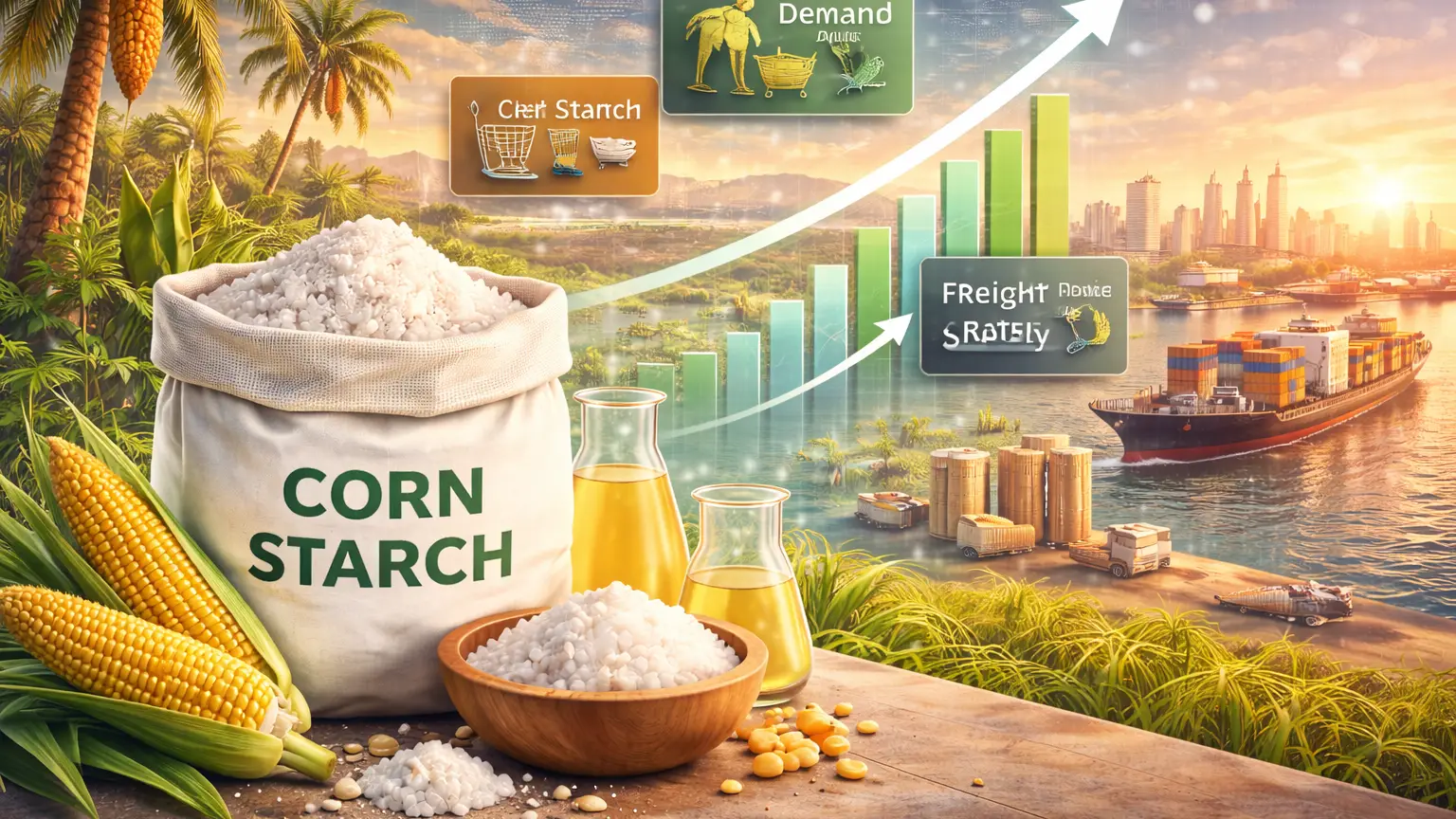 Corn Starch CFR Asia Index Update for US Buyers