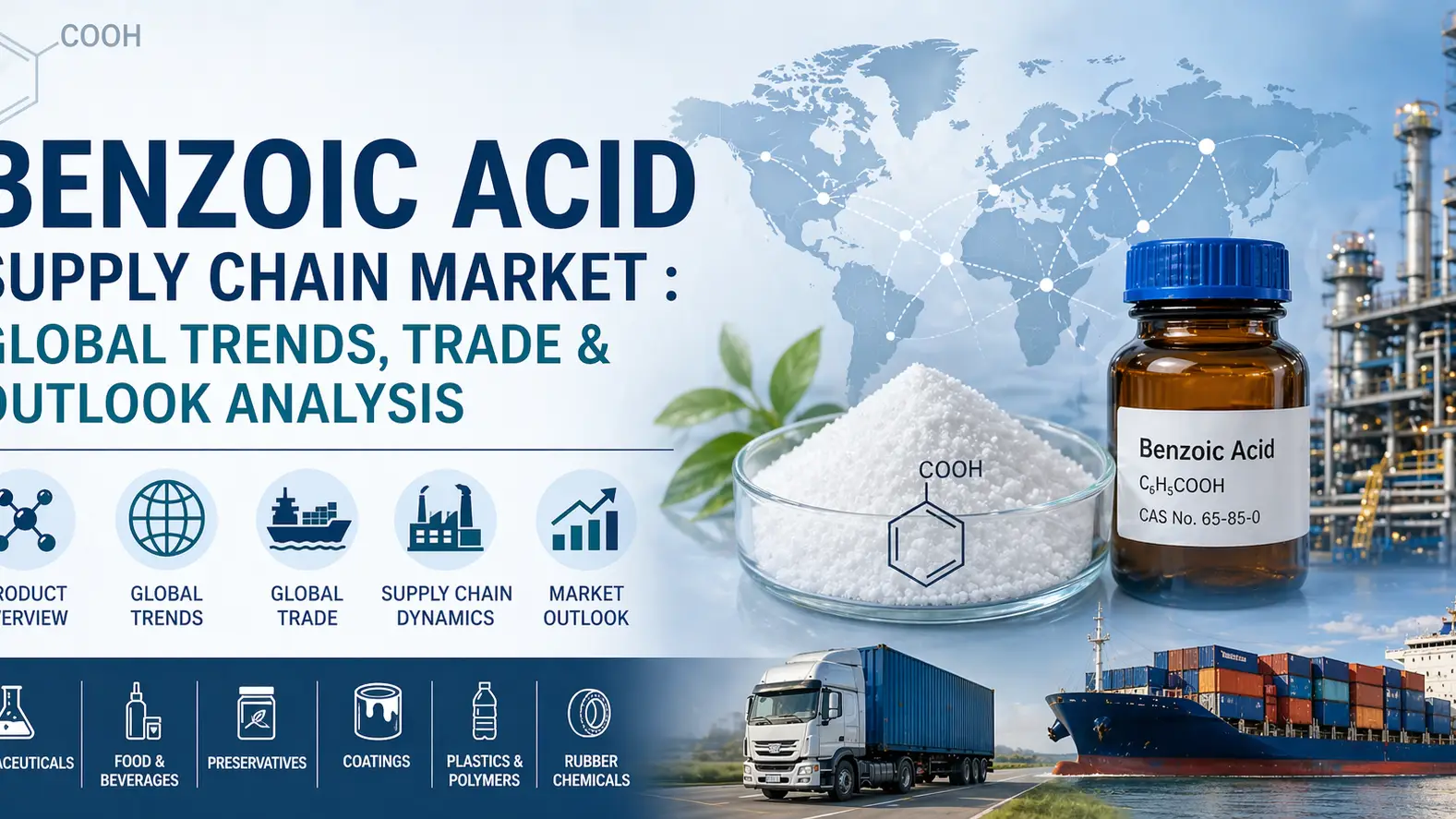 Benzoic Acid Supply Chain Market : Global Trends, Trade & Outlook Analysis