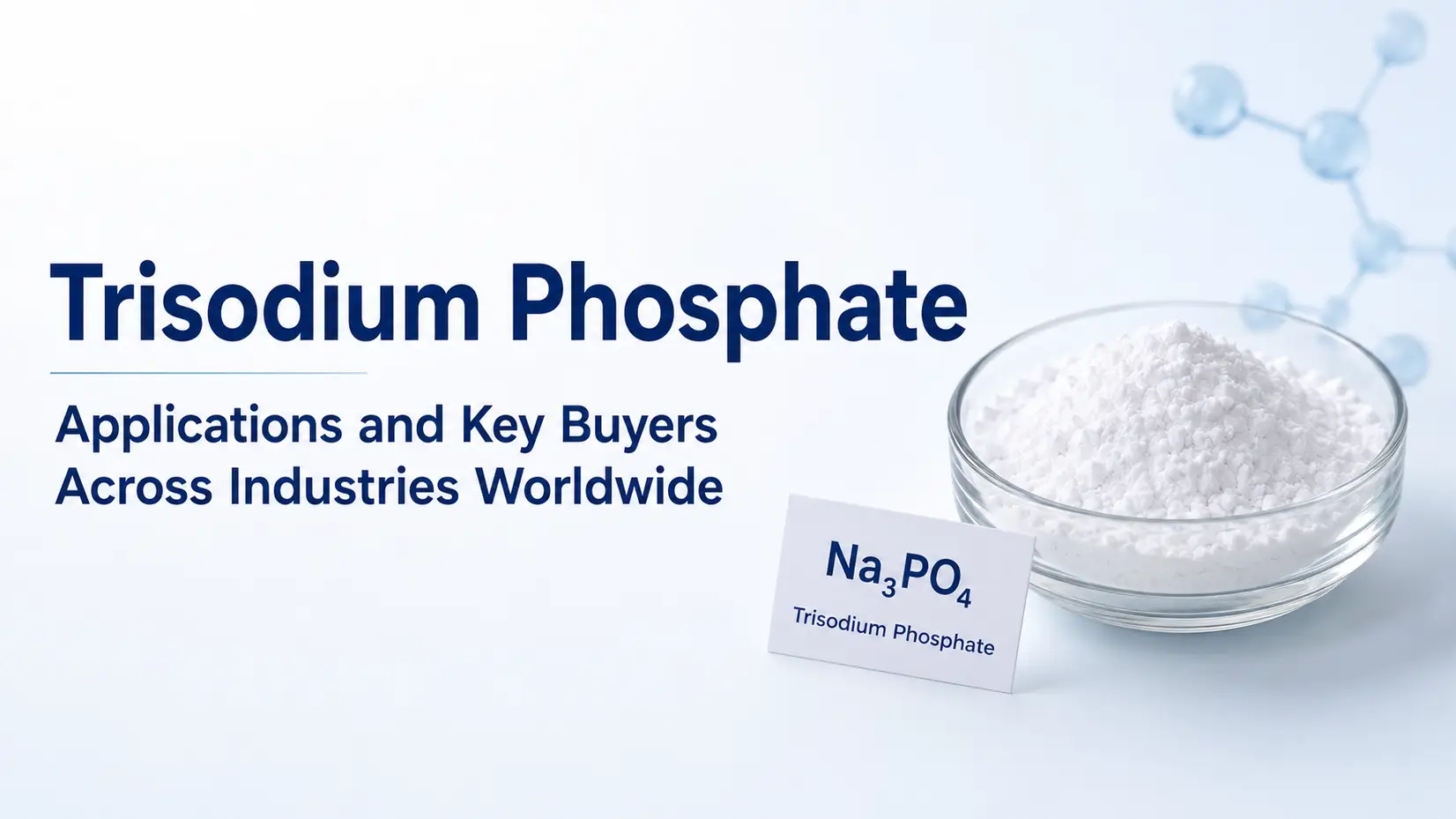 Trisodium Phosphate Applications and Key Buyers Across Industries Worldwide
