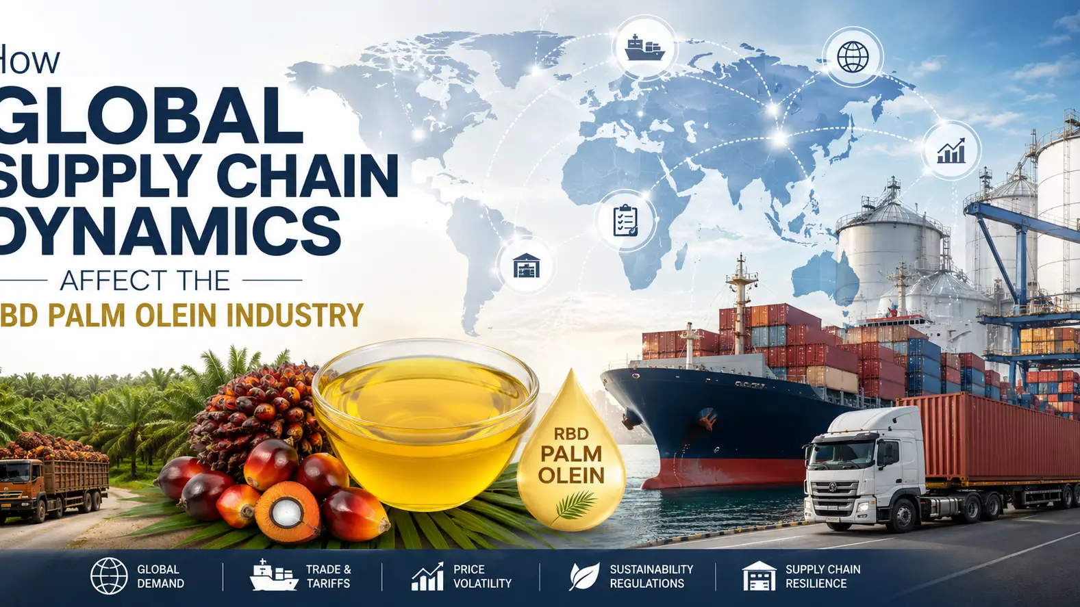 How Global Supply Chain Dynamics Affect the RBD Palm Olein Industry