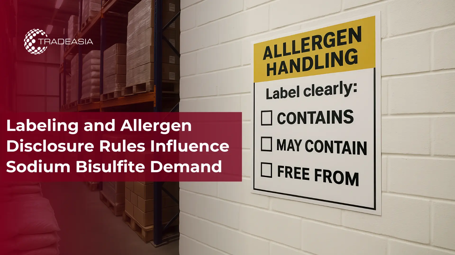 Allergen Laws Impact Sodium Bisulfite Use
