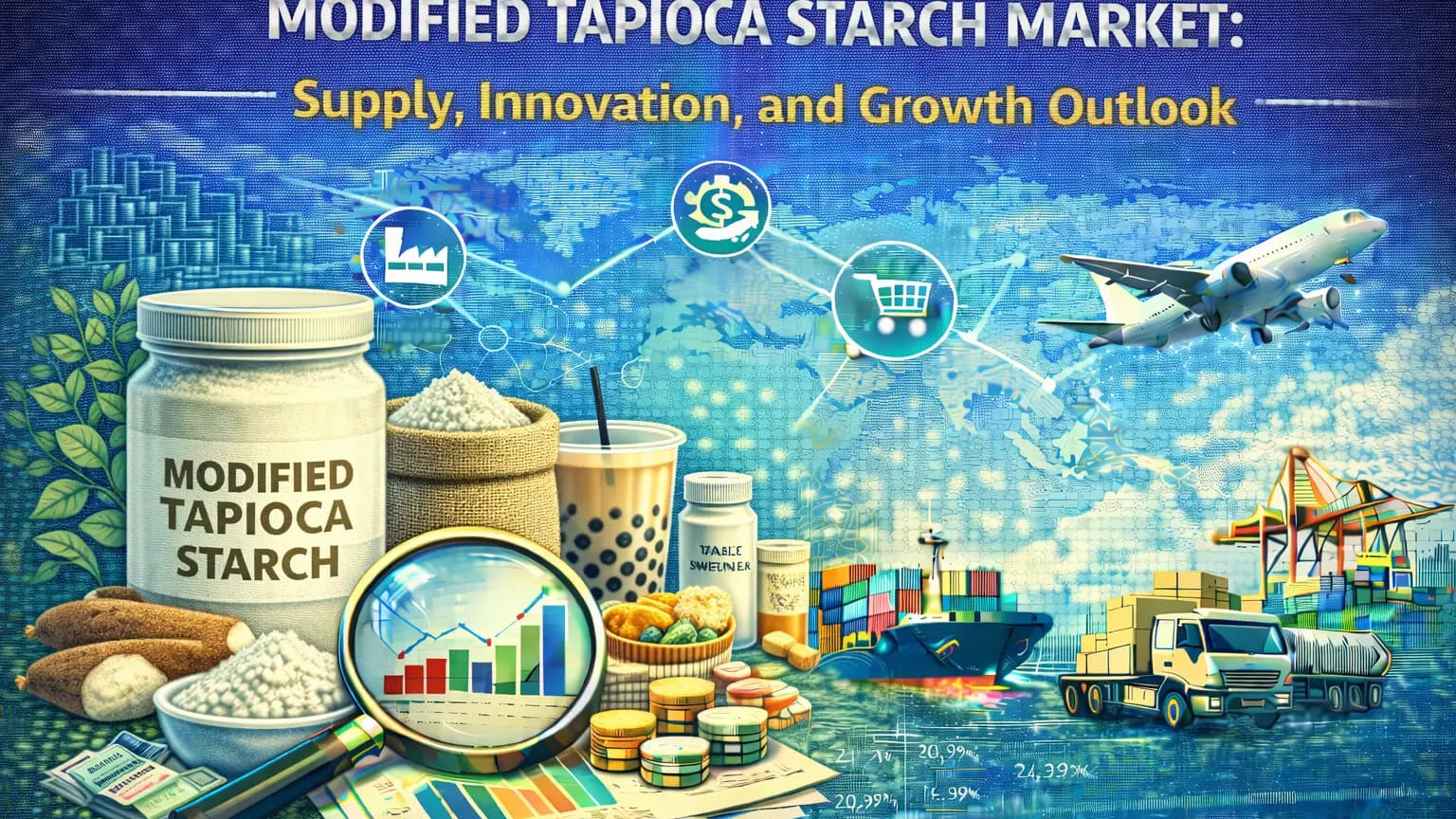 Modified Tapioca Starch Market: Supply, Innovation, and Growth Outlook