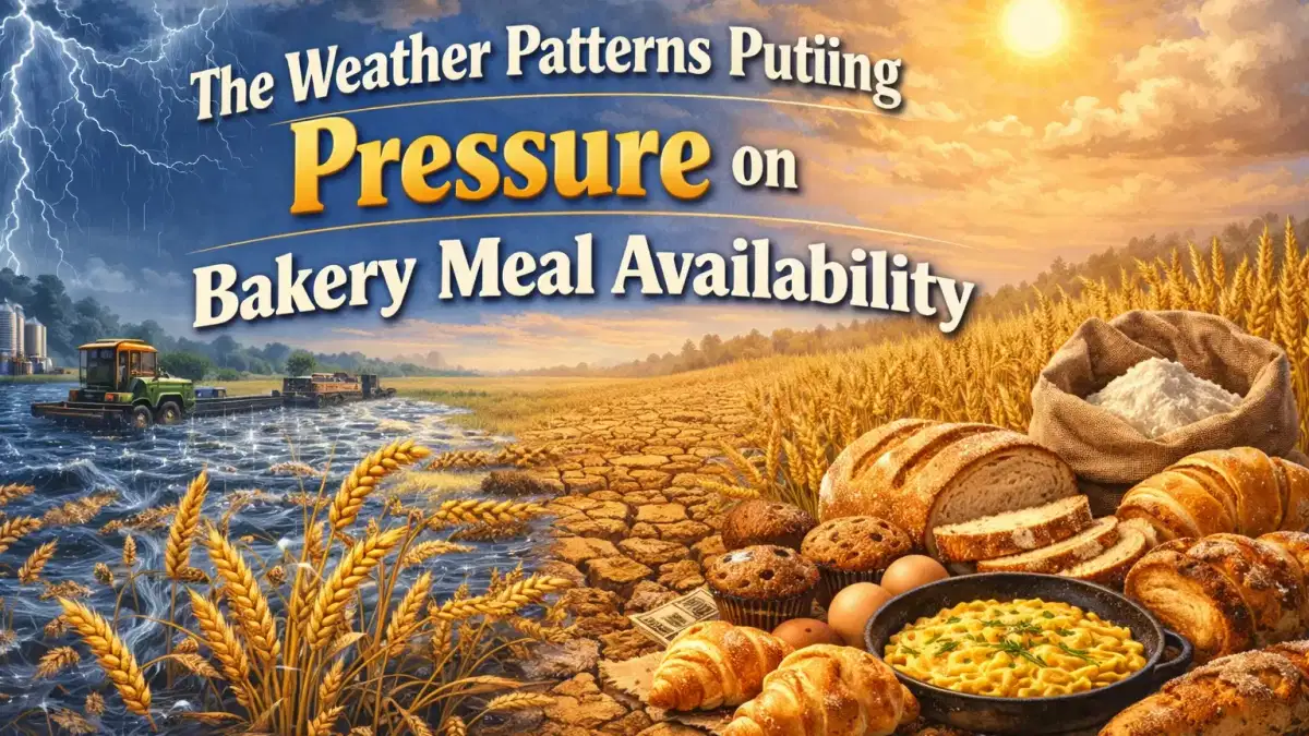 Los patrones climáticos ejercen presión sobre la disponibilidad de comidas de panadería