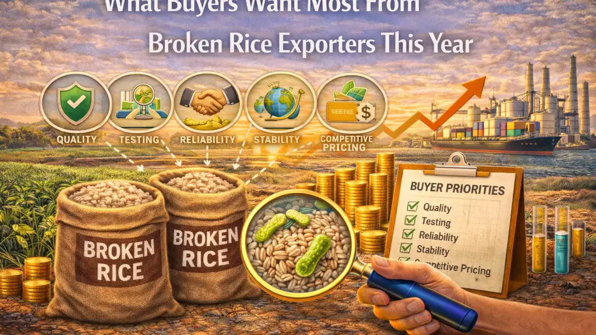 Lo que más quieren los compradores de los exportadores de arroz partido este año