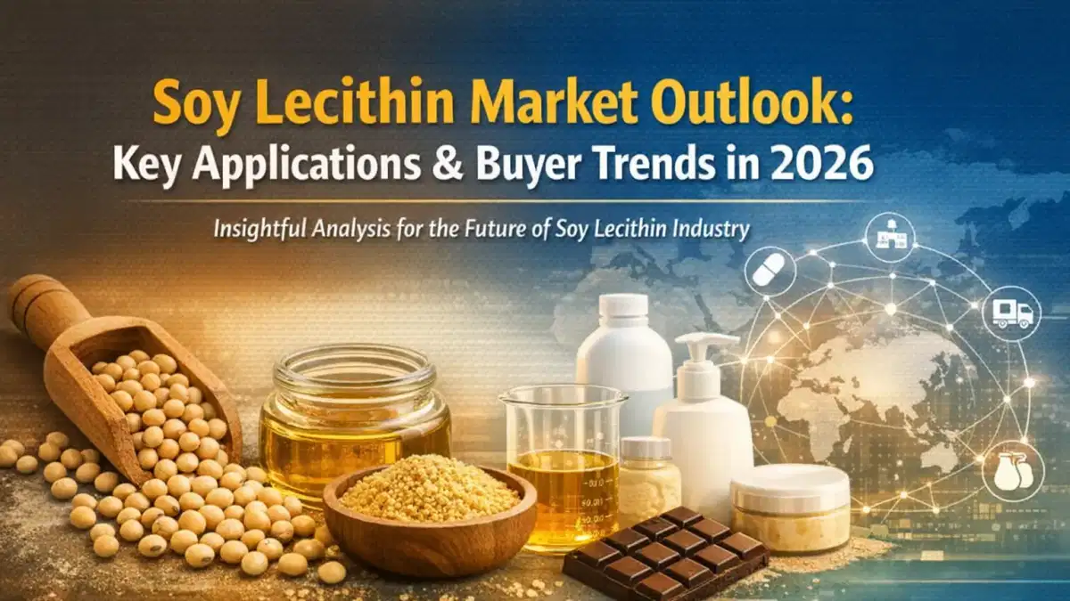 Global Soy Lecithin Market 2026: Applications, Buyers, Prices & 20-Year Forecast