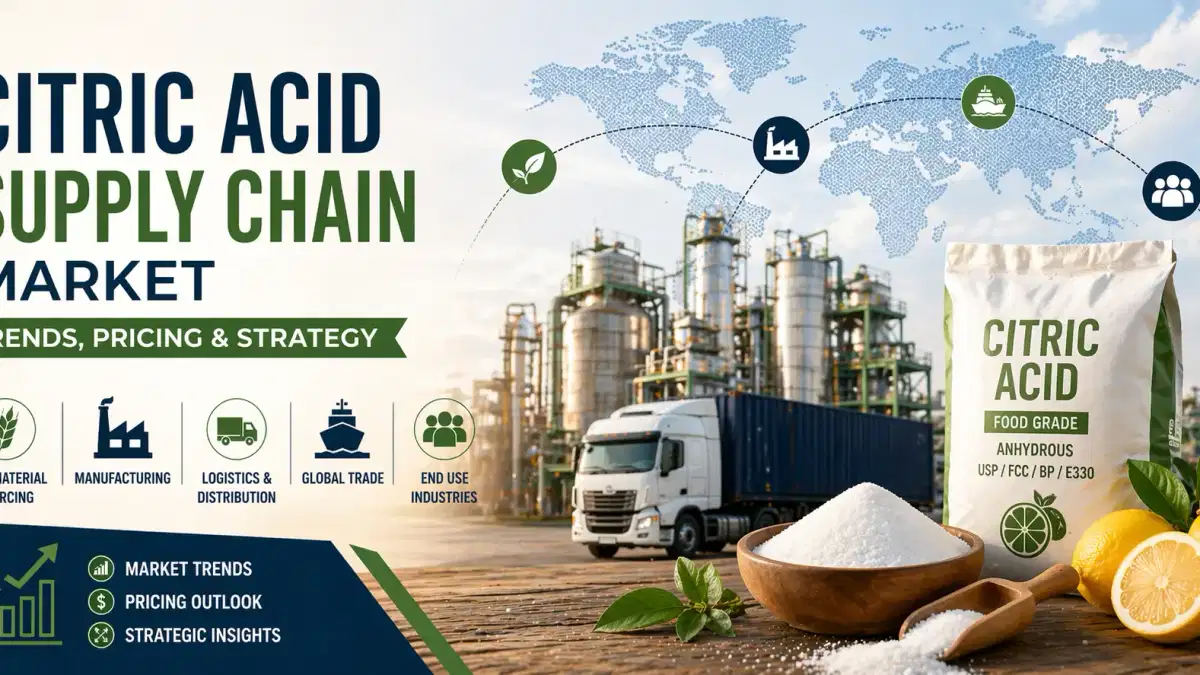 Citric Acid Supply Chain Marke: Trends, Pricing & Strategy
