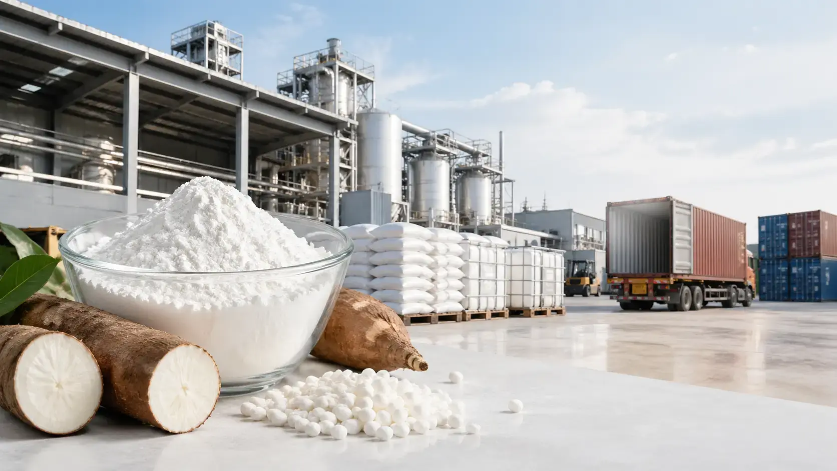Tendencia disruptiva en las cadenas de suministro de almidón de tapioca