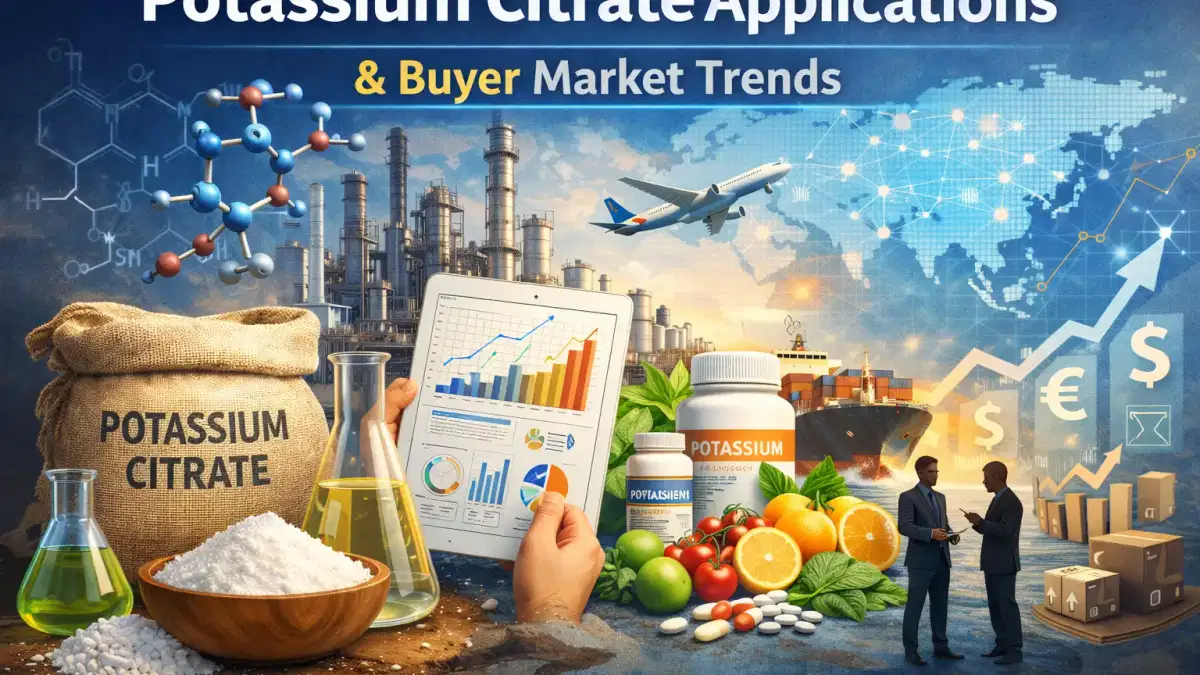 Potassium Citrate Applications & Buyer Market Trends 2026 Guide