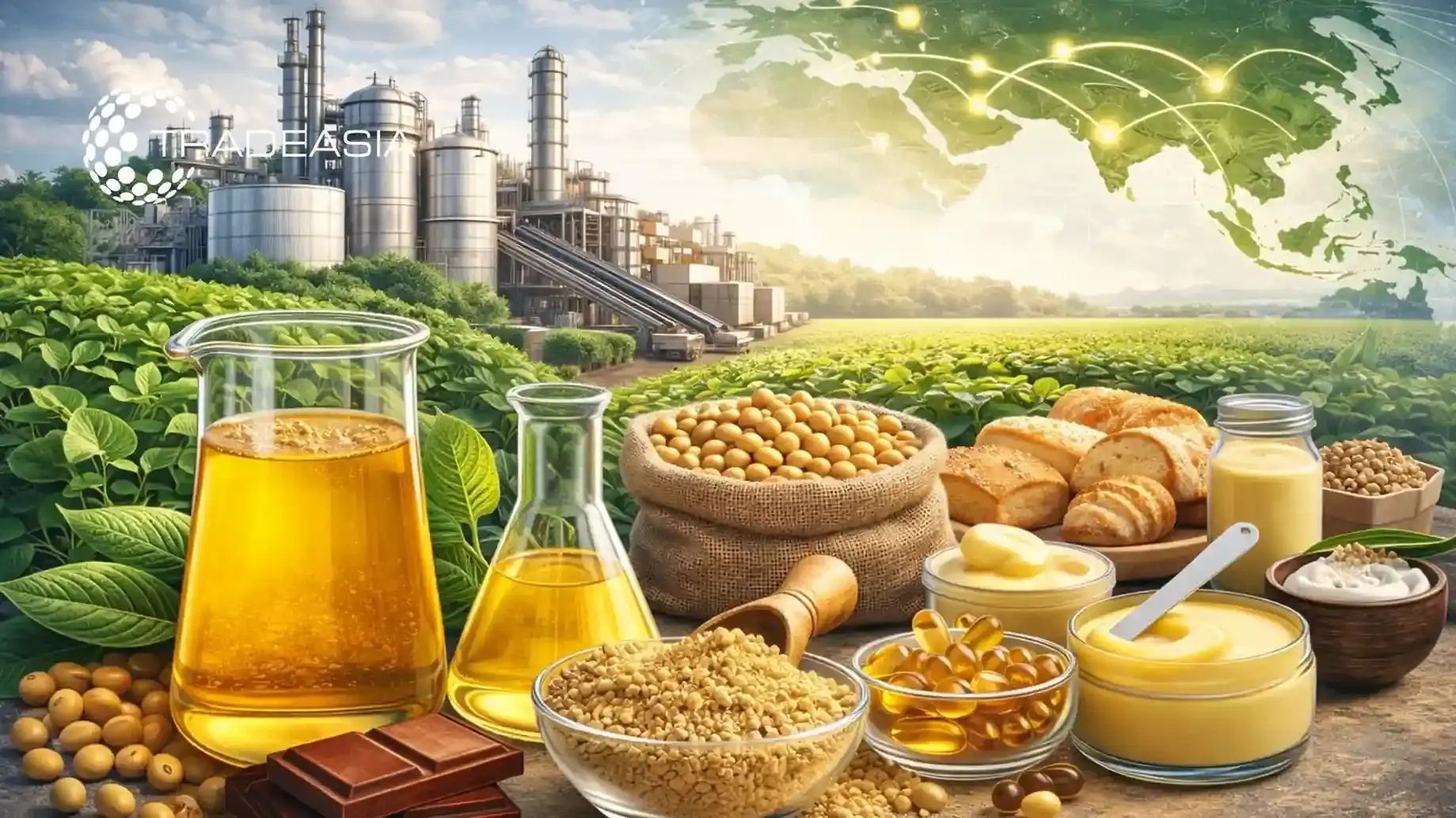 ¿Cómo pueden las empresas garantizar un suministro fiable de lecitina de soja en Asia?